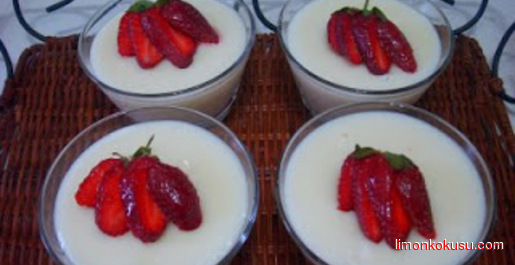 Vanilyalı Puding Tarifi