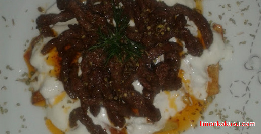 Çökertme Kebabı Tarifi