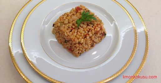 Sebzeli Bulgur Pilavı Tarifi