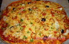 Ton Balıklı Pizza Tarifi